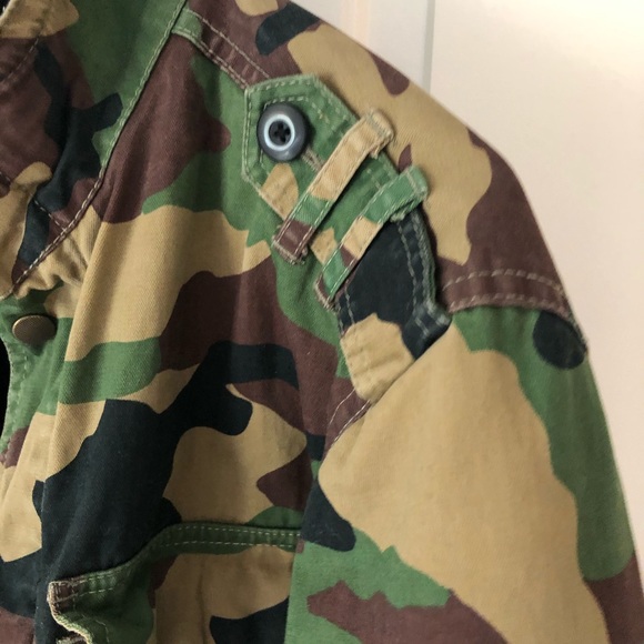 All-Son🧥 Woodland Camo Jacket - Picture 3 of 7